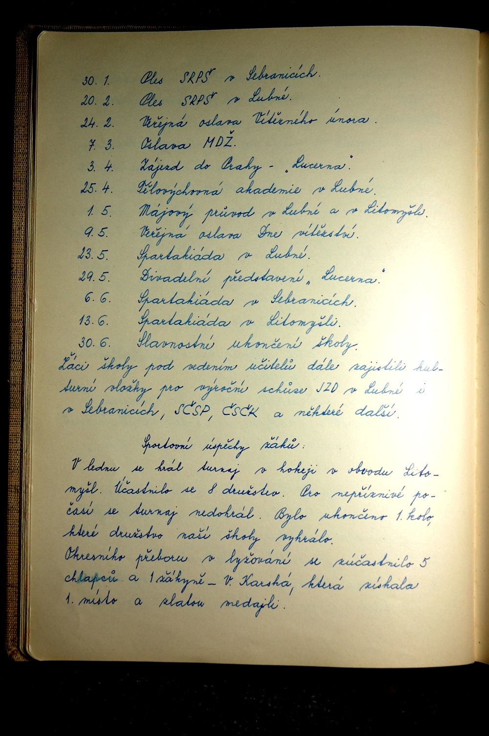 Školní kronika (1960 - 1970) - 14.strana