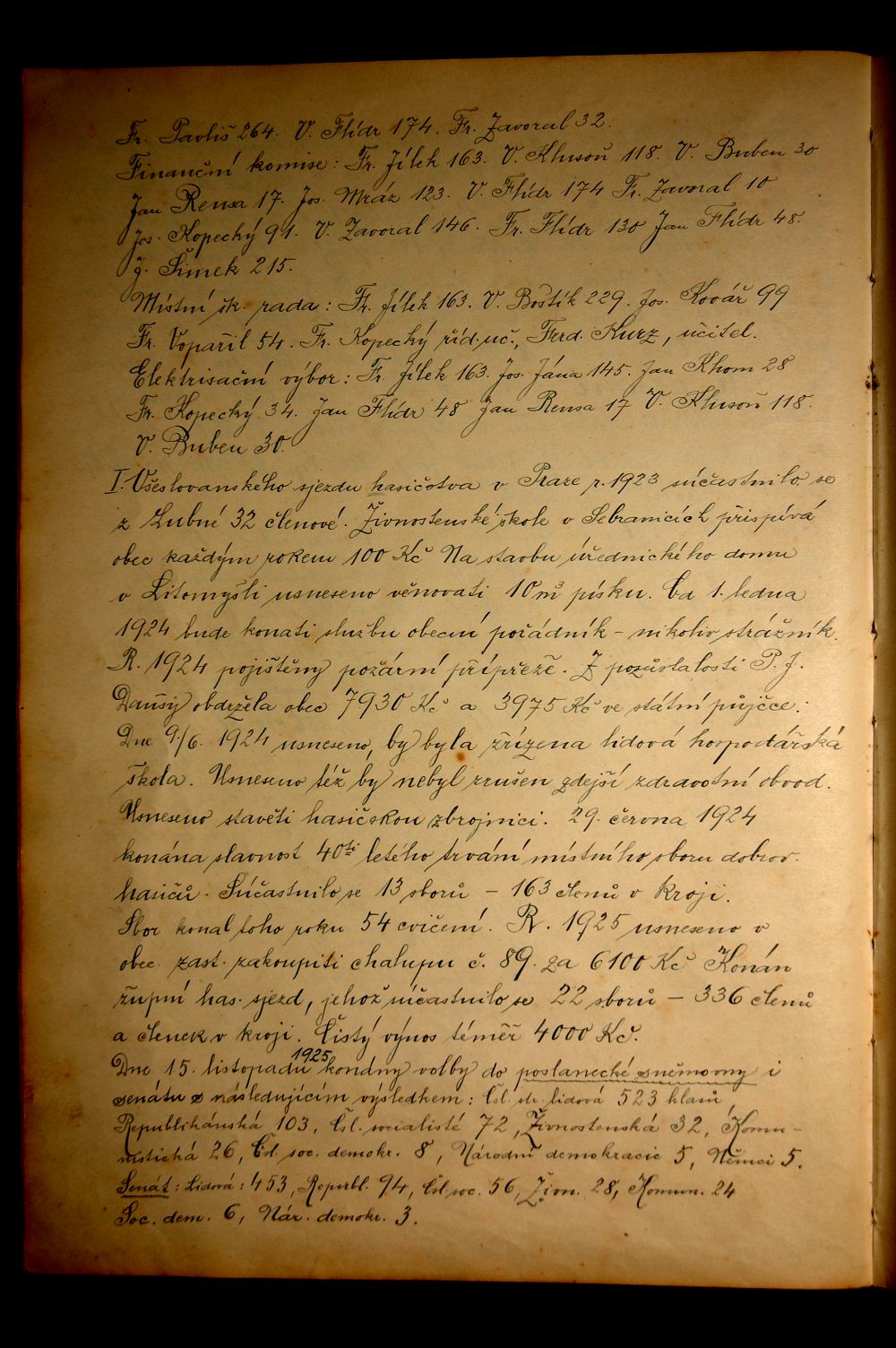 Kronika obce Lubná (1930 - 1980) - 10.strana