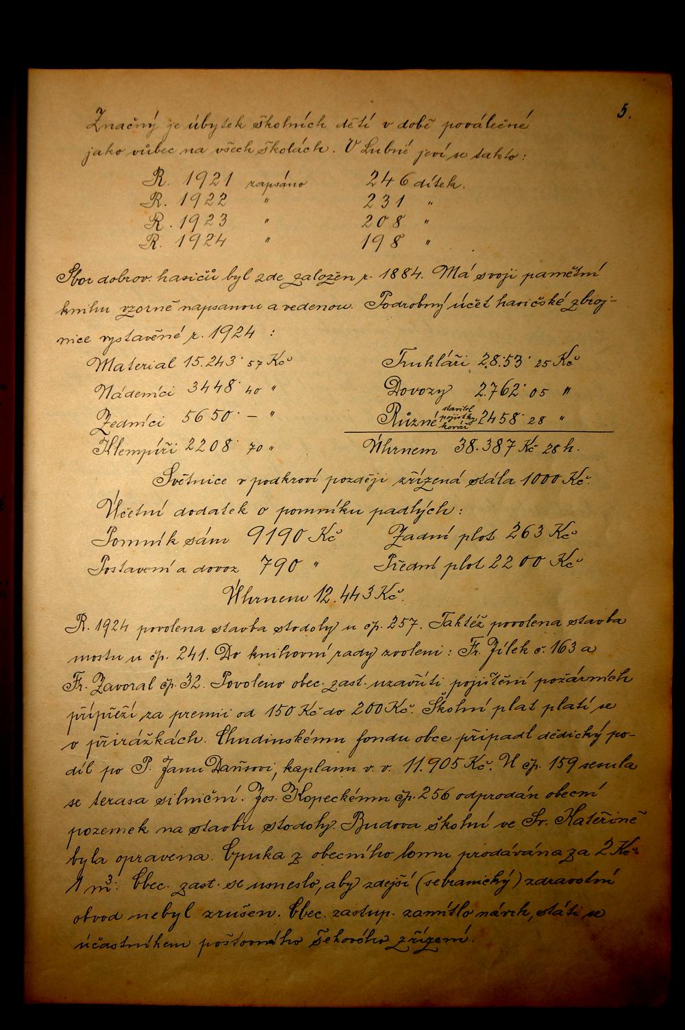 Kronika obce Lubná (1930 - 1980) - 11.strana