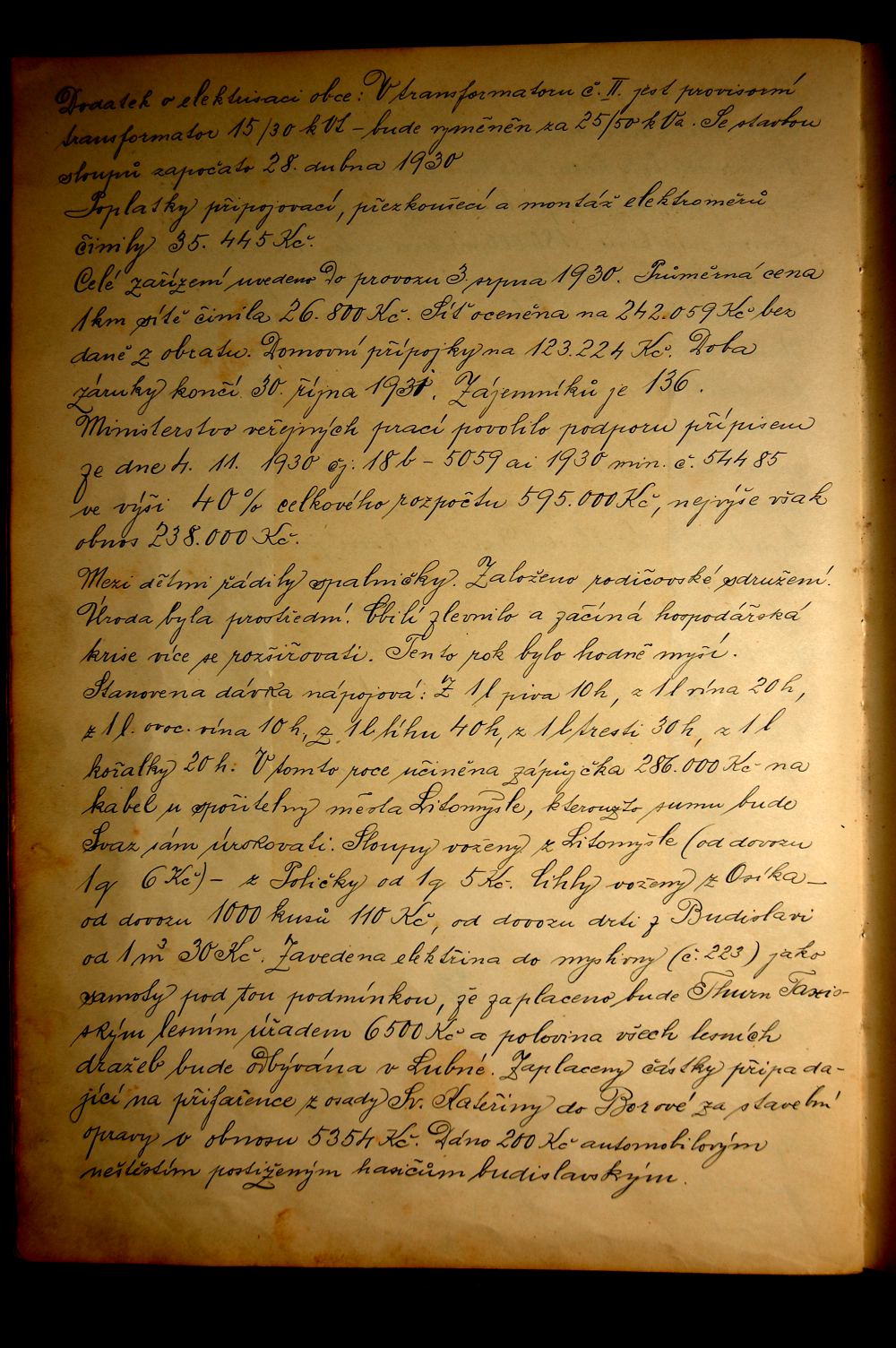 Kronika obce Lubná (1930 - 1980) - 18.strana