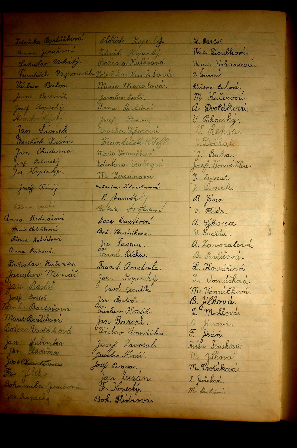 Kronika obce Lubná (1930 - 1990) - 40.strana