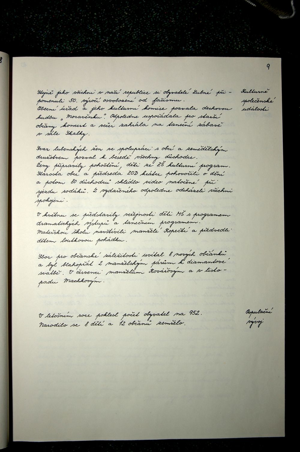 Kronika obce Lubná (1991 - 2005) - 11.strana