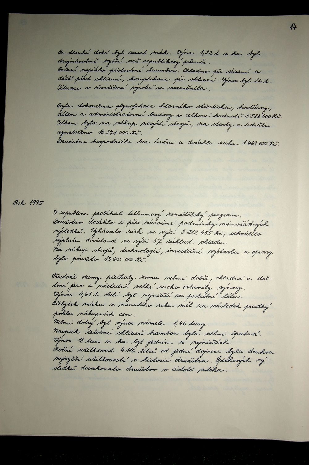 Kronika obce Lubná (1991 - 2005) - 16.strana