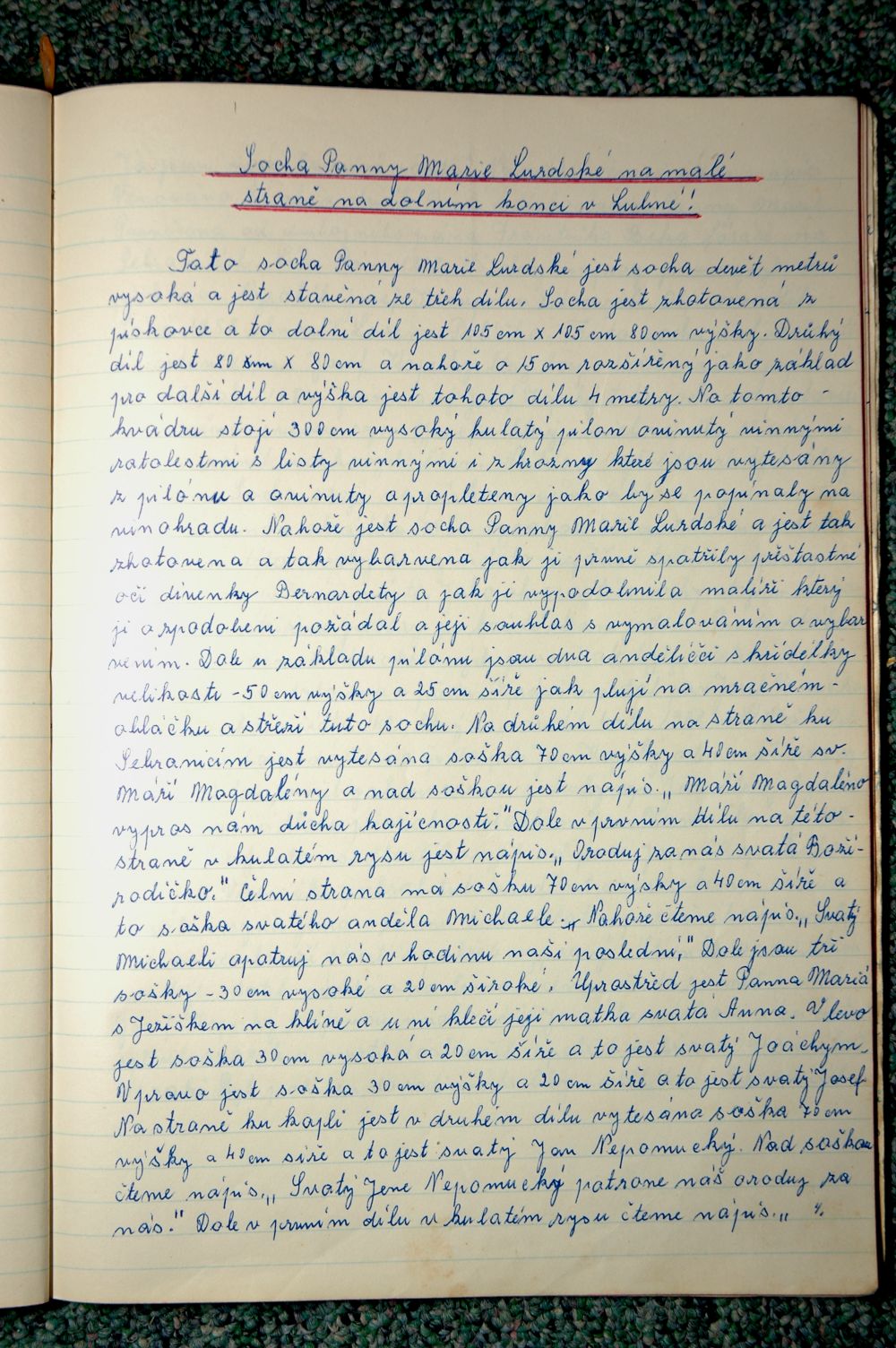 Kronika p. Kopeckého - Kříže (1960 - 2005) - 31.strana