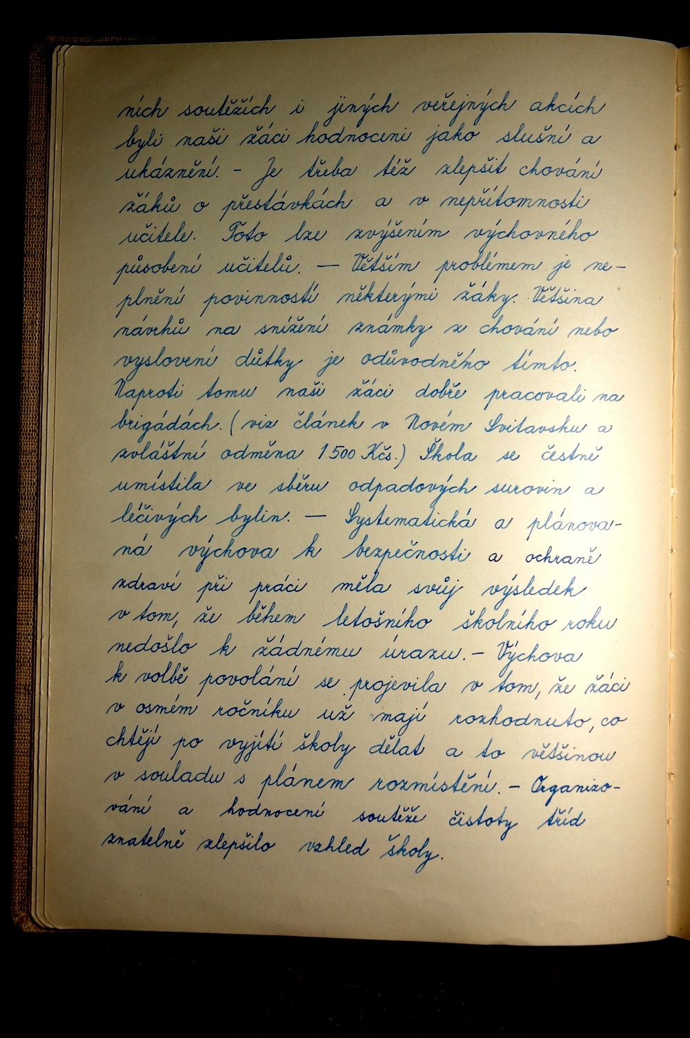 Školní kronika (1960 - 1970) - 4.strana
